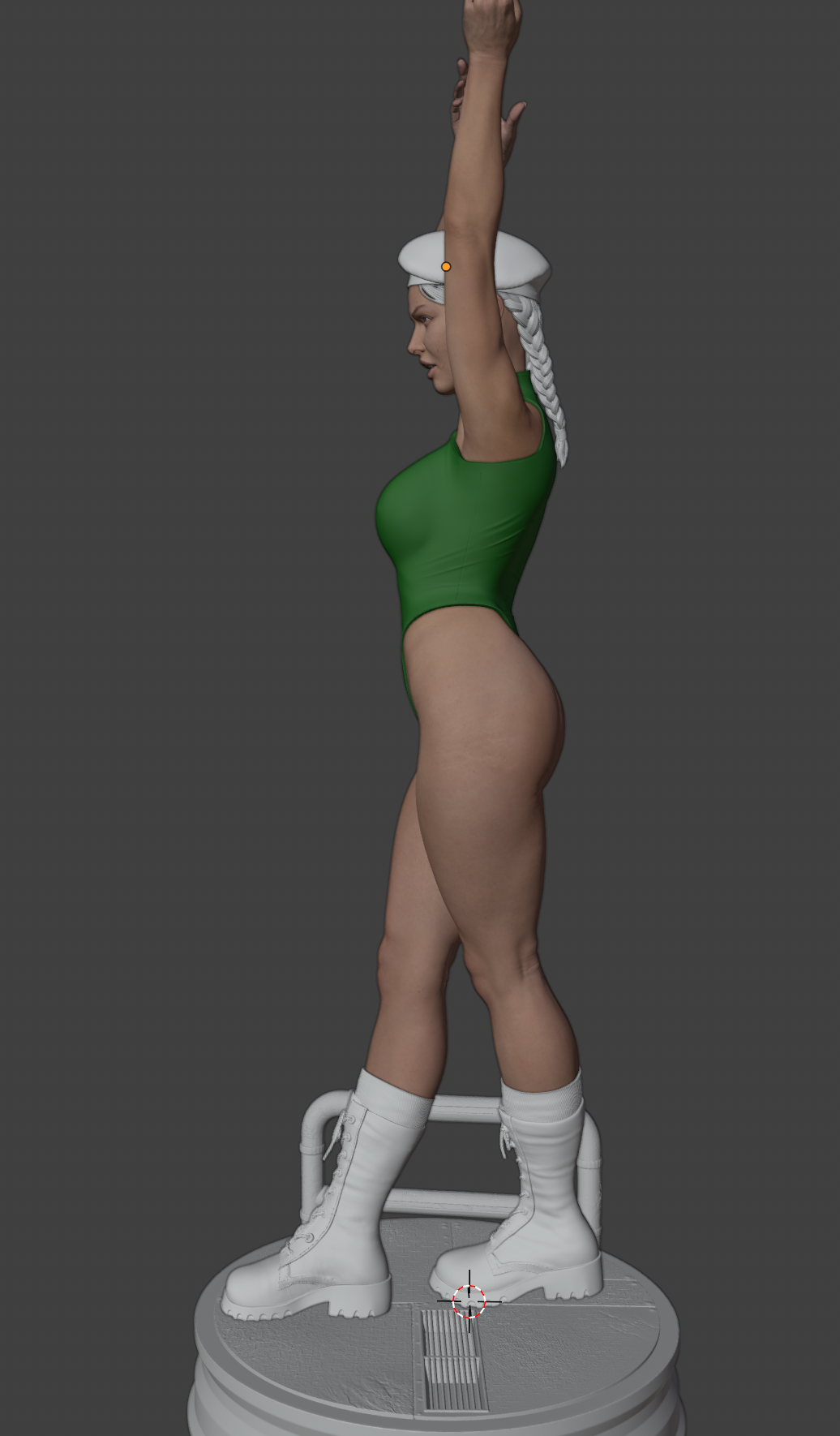 Cammy Statue 3D-Printed Kit