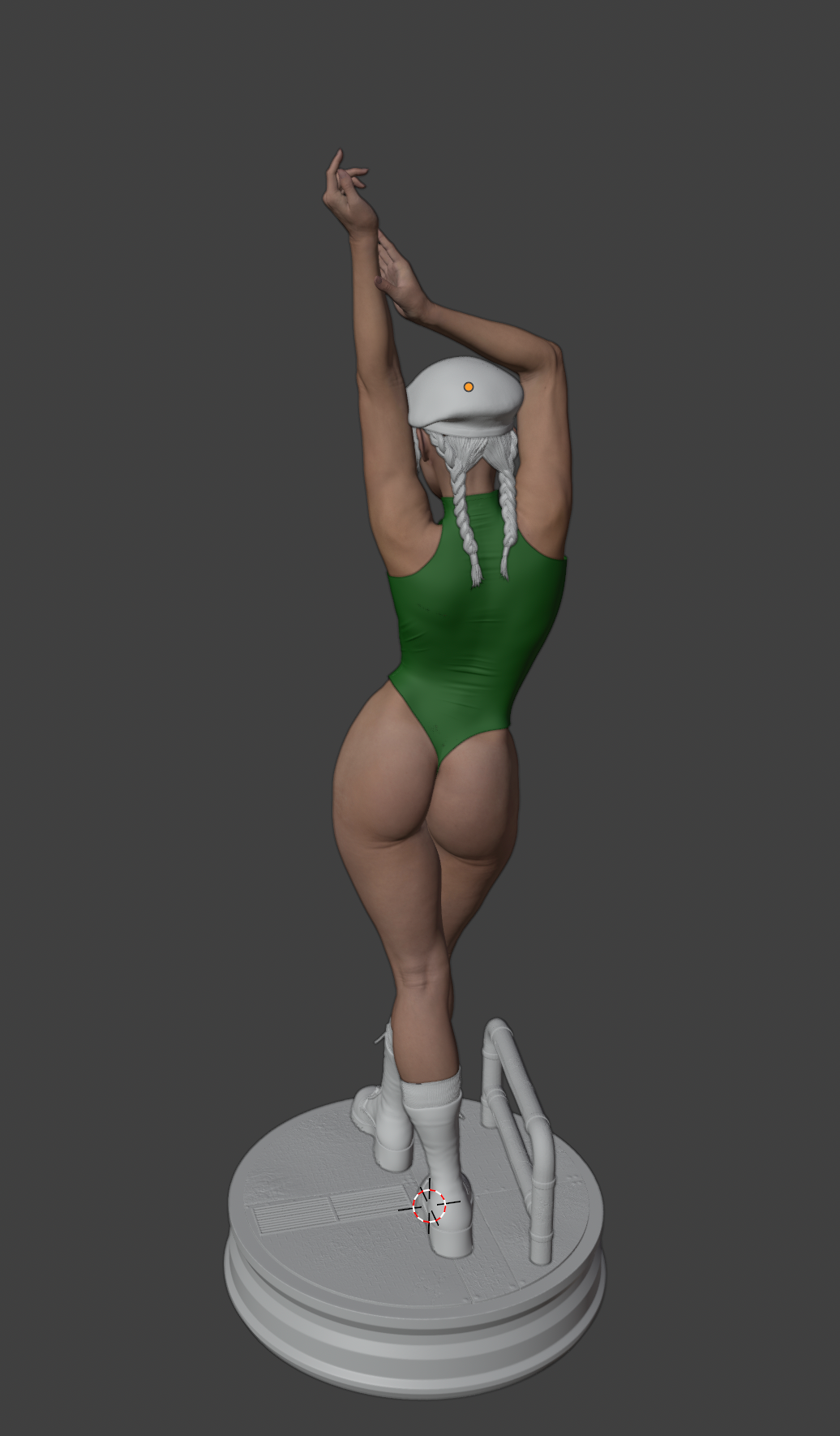 Cammy Statue 3D-Printed Kit