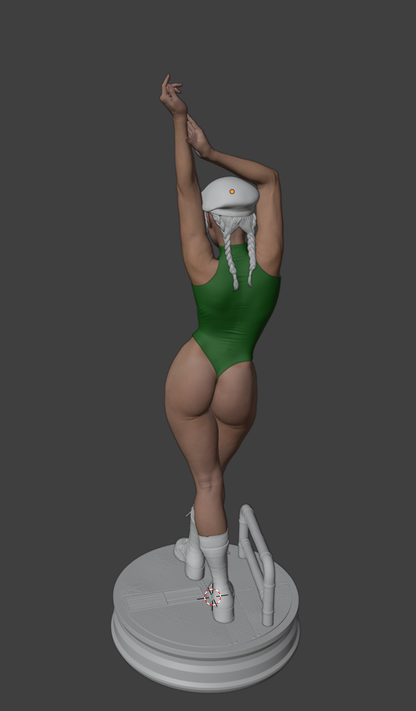 Cammy Statue 3D-Printed Kit