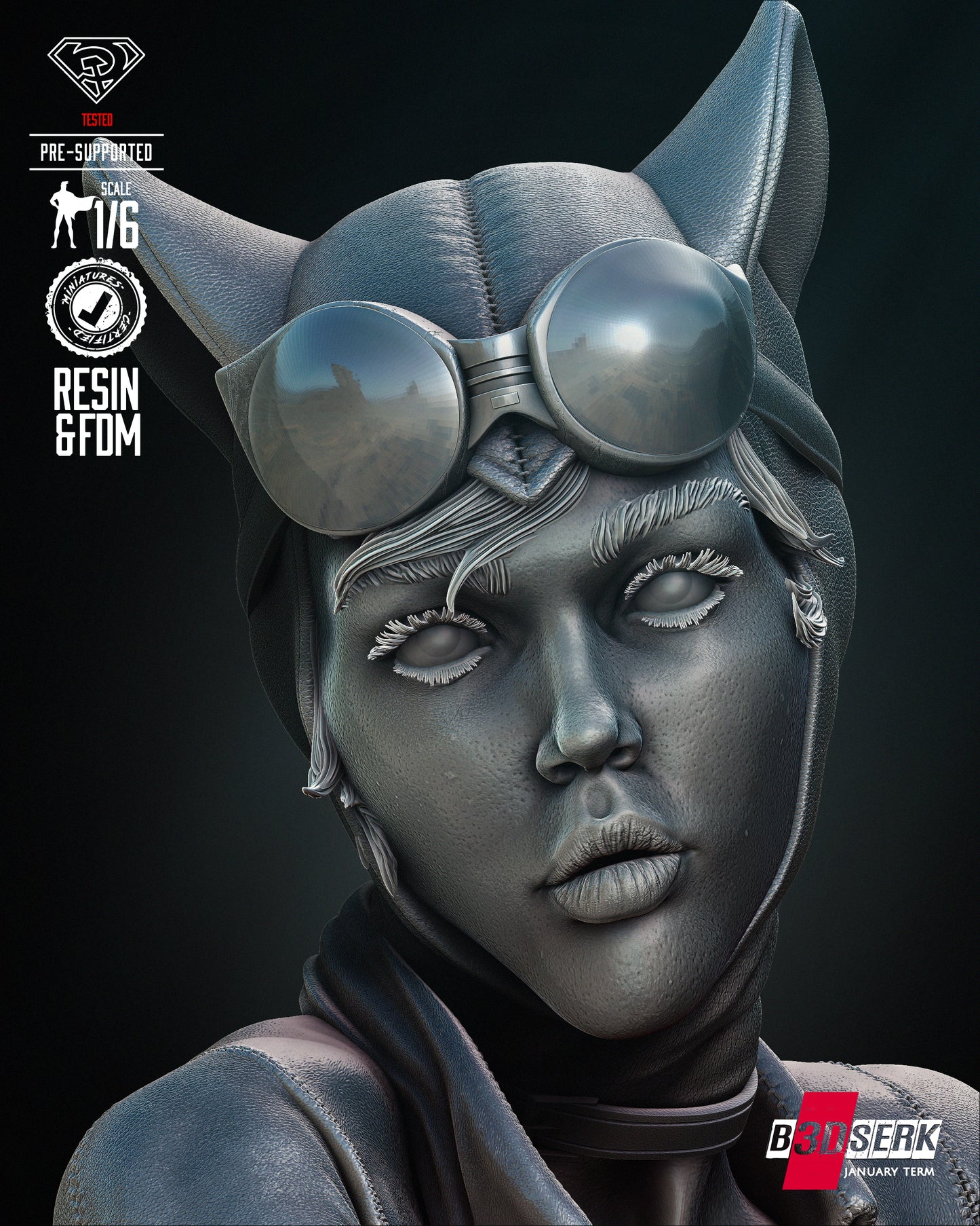 Batman & Catwoman Diorama