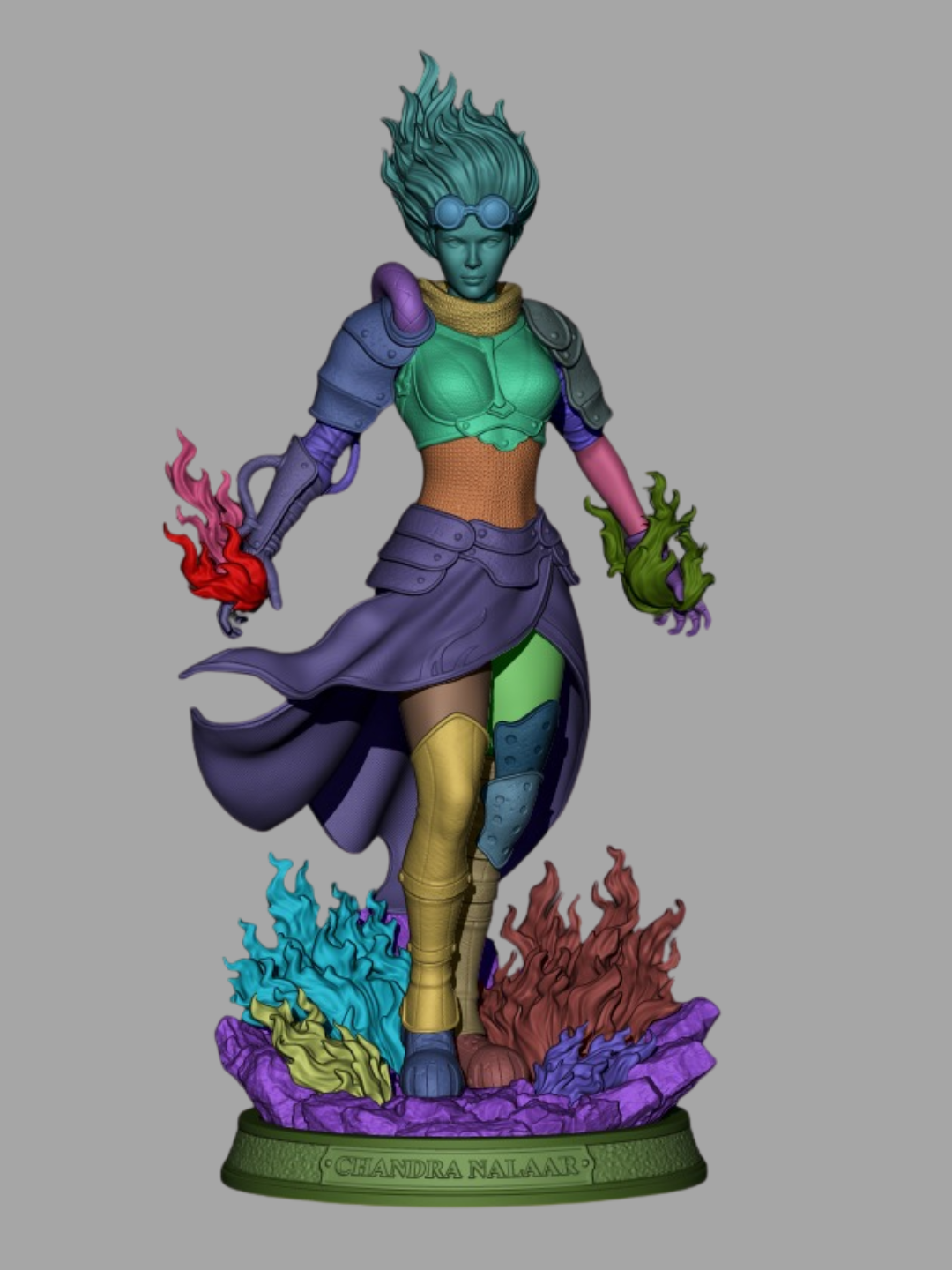 Chandra Statue 3D-Printed Kit