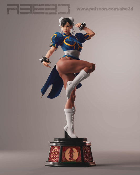 Chun-Li (SF) Statue