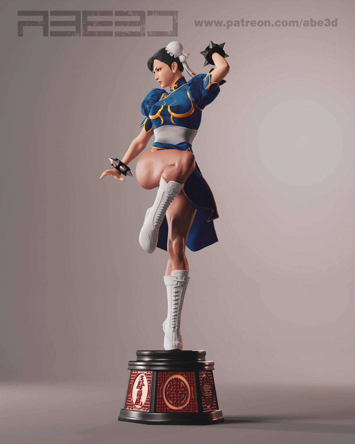 Chun-Li (SF) Statue