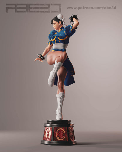 Chun-Li (SF) Statue