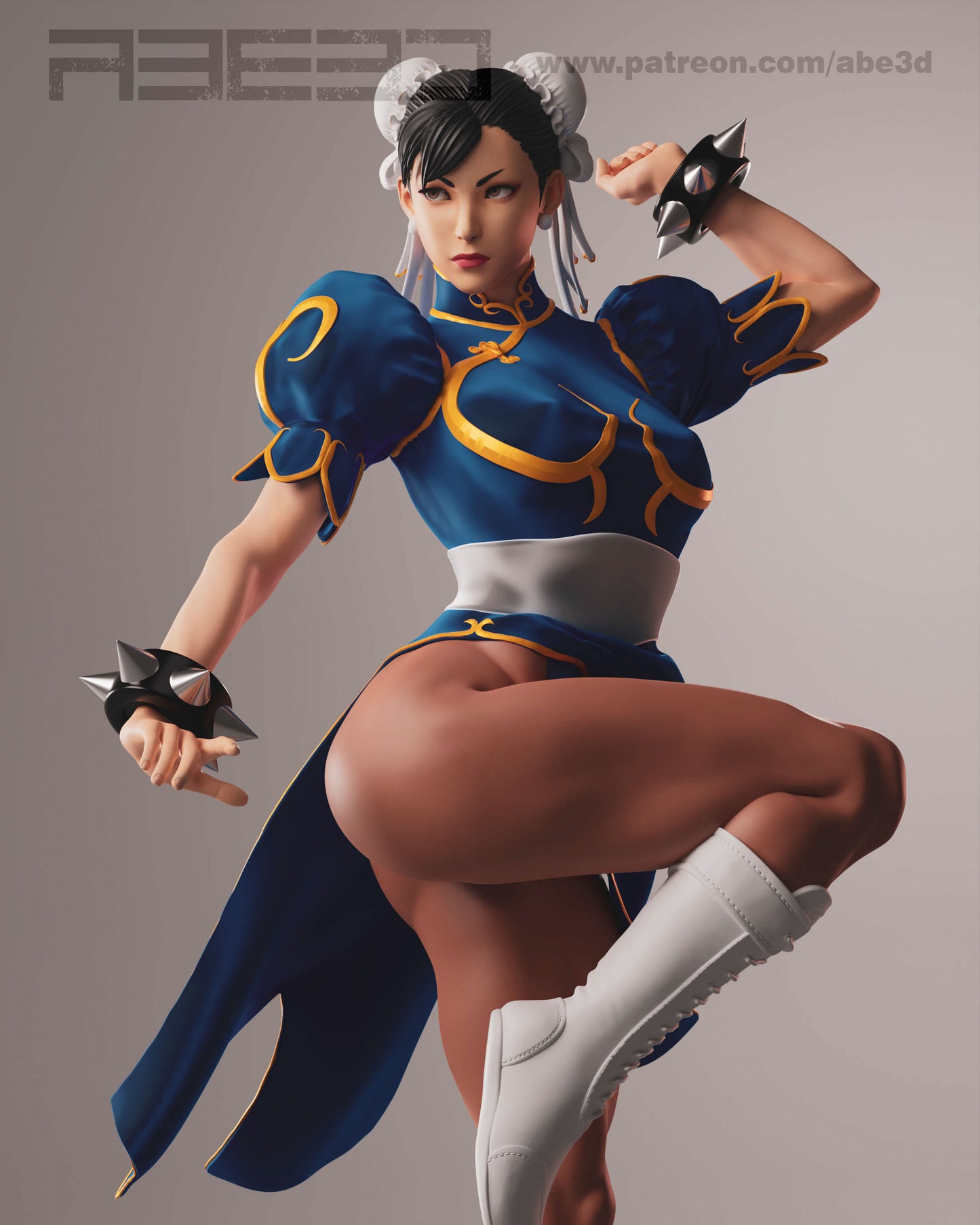 Chun-Li (SF) Statue