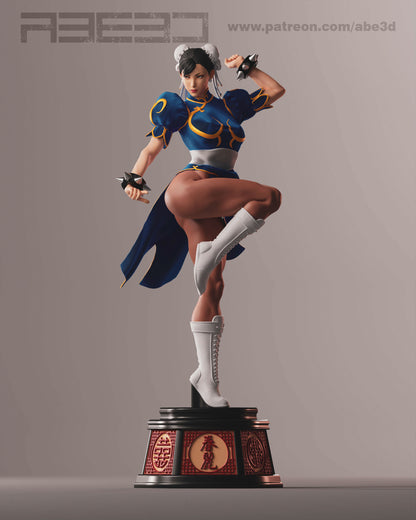Chun-Li (SF) Statue