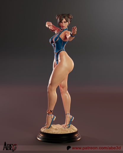 Chun-Li SF6 Skin 4 Statue
