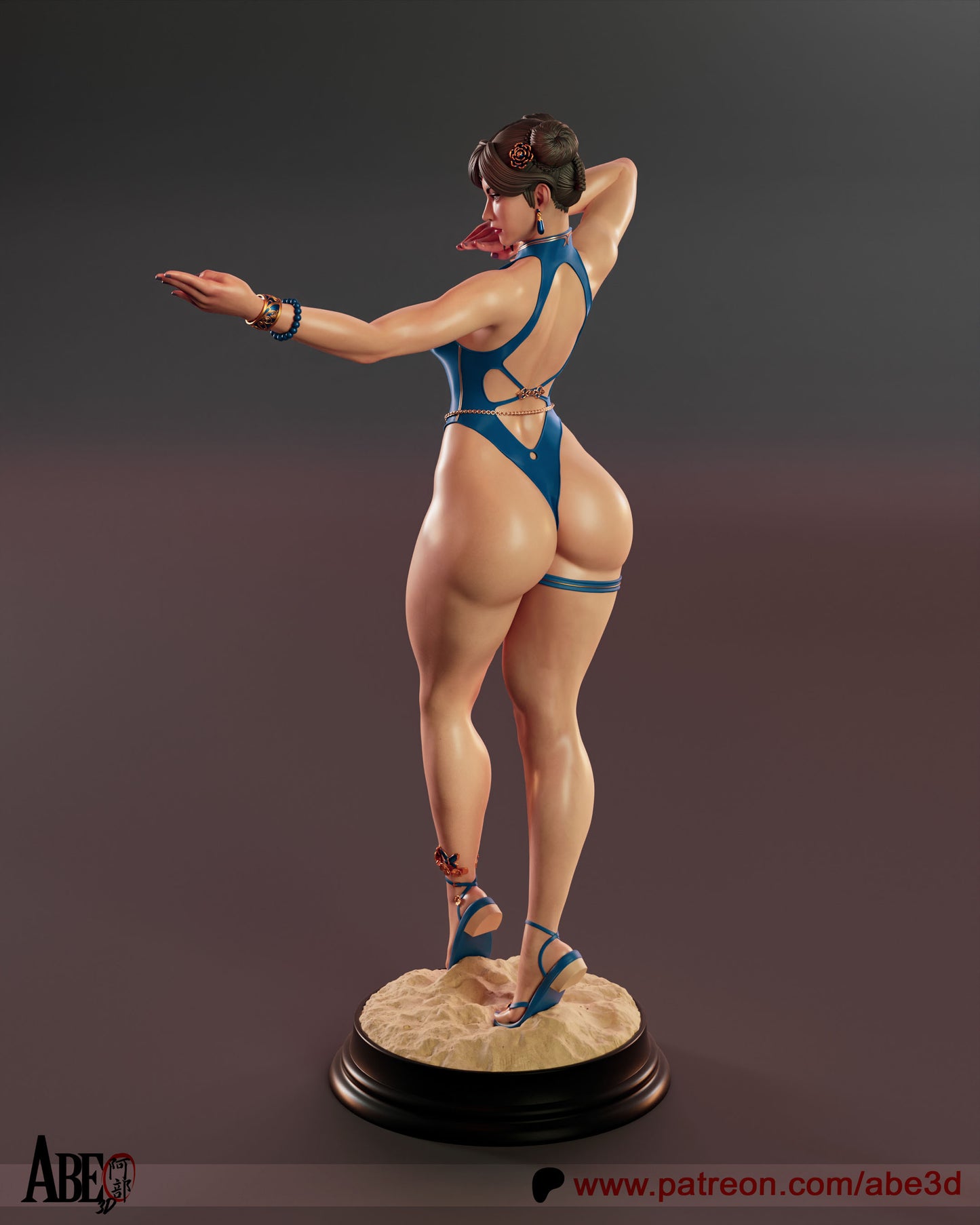 Chun-Li SF6 Skin 4 Statue