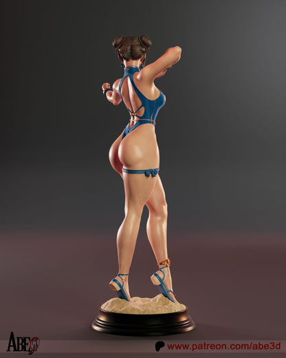 Chun-Li SF6 Skin 4 Statue