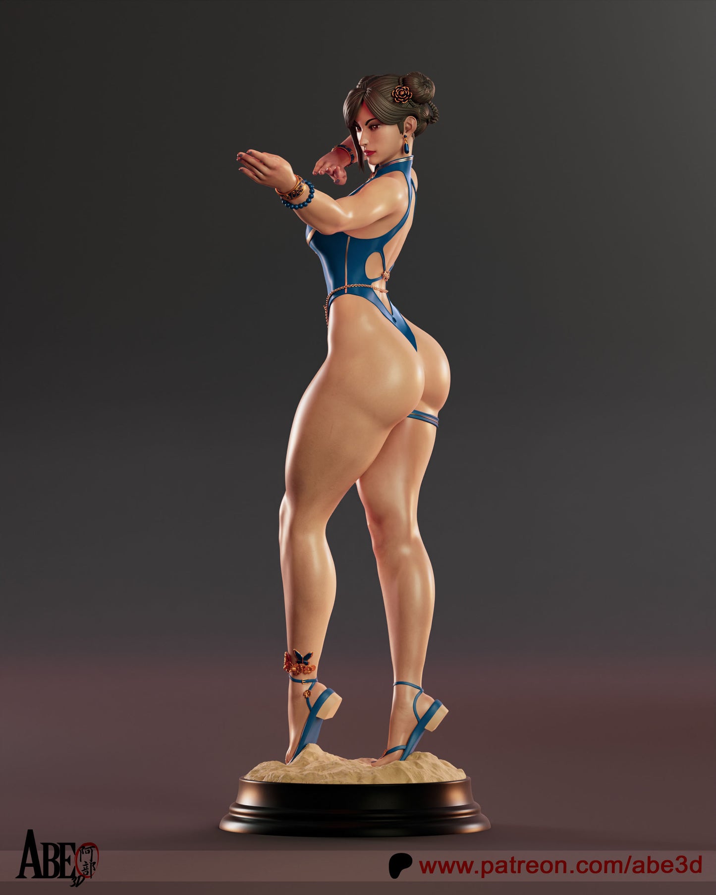 Chun-Li SF6 Skin 4 Statue