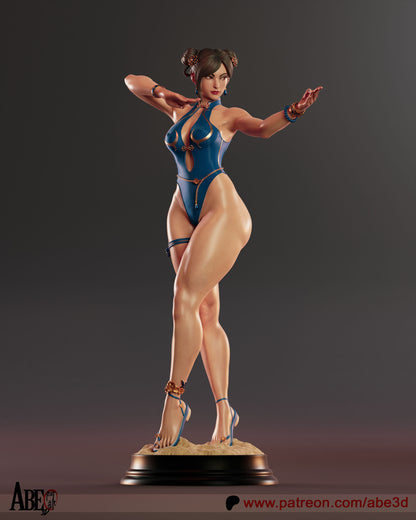 Chun-Li SF6 Skin 4 Statue