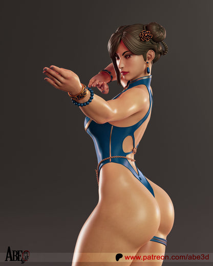 Chun-Li SF6 Skin 4 Statue