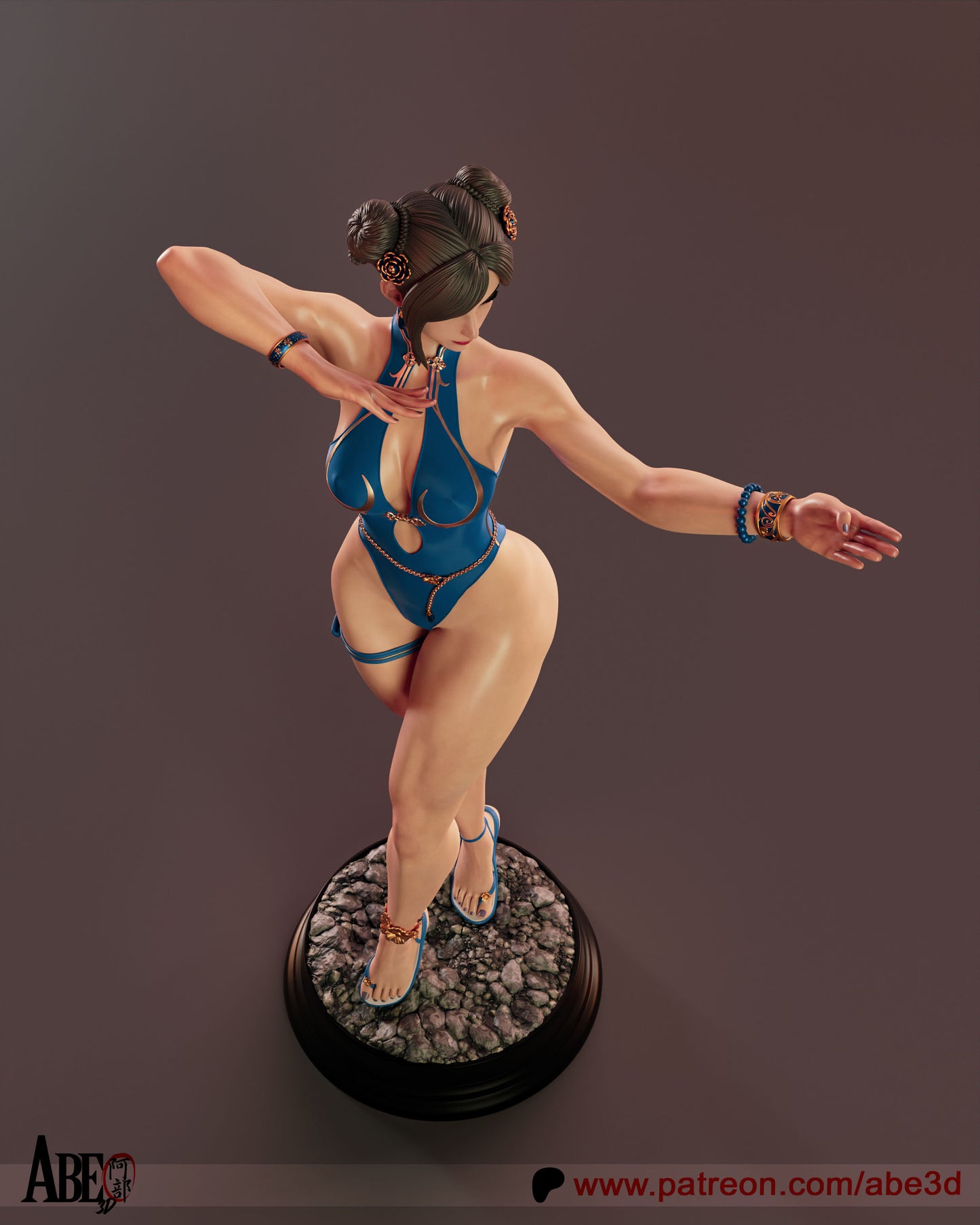Chun-Li SF6 Skin 4 Statue