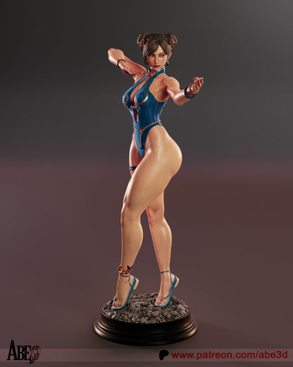Chun-Li SF6 Skin 4 Statue