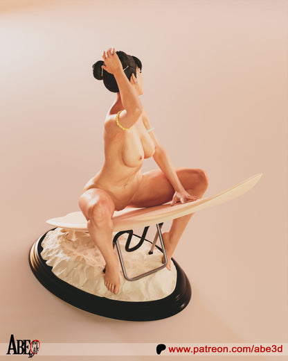 Chun-Li Surf Statue