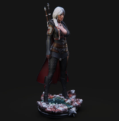 Ciri Statue 3D-Printed Kit