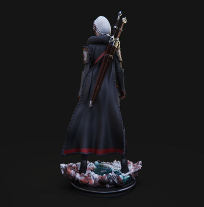 Ciri Statue 3D-Printed Kit