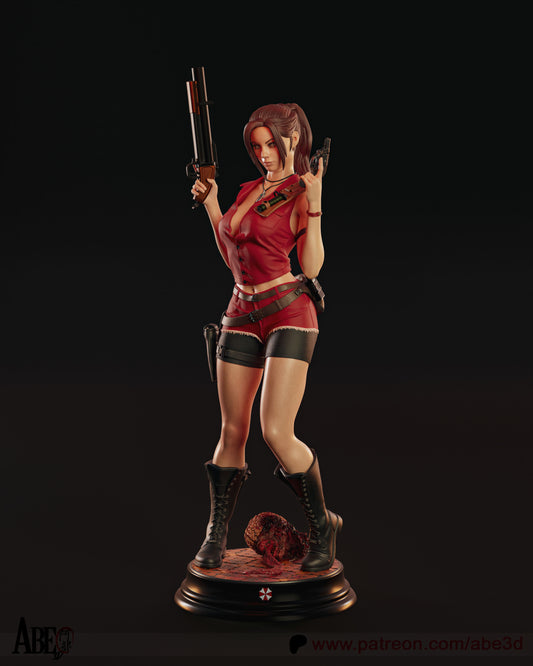Claire Redfield Statue
