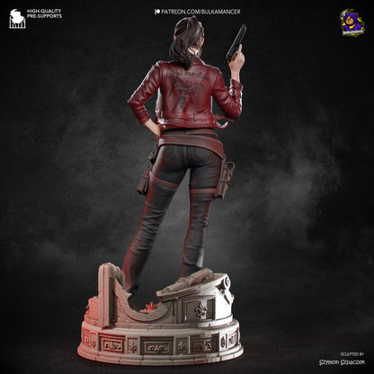 Claire Redfield Statue 3D-Printed Kit