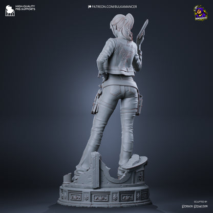 Claire Redfield Statue 3D-Printed Kit