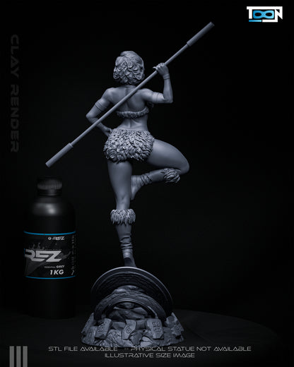 Princess Diana Statue 3D-Printed Kit