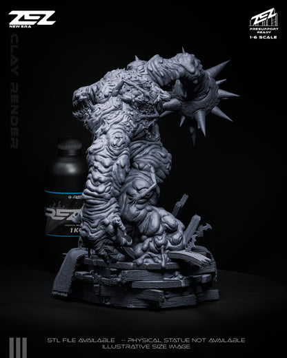 Clayface Statue 3D-Printed Kit