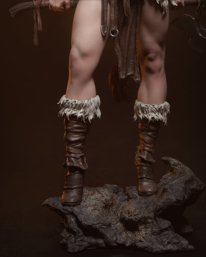 Barbarian Queen Statue