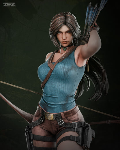 Lara Croft Statue