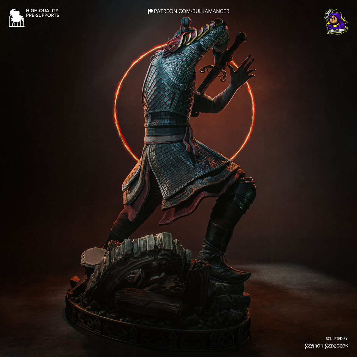 Coen Statue 3D-Printed Kit