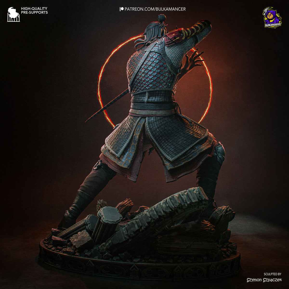 Coen Statue 3D-Printed Kit