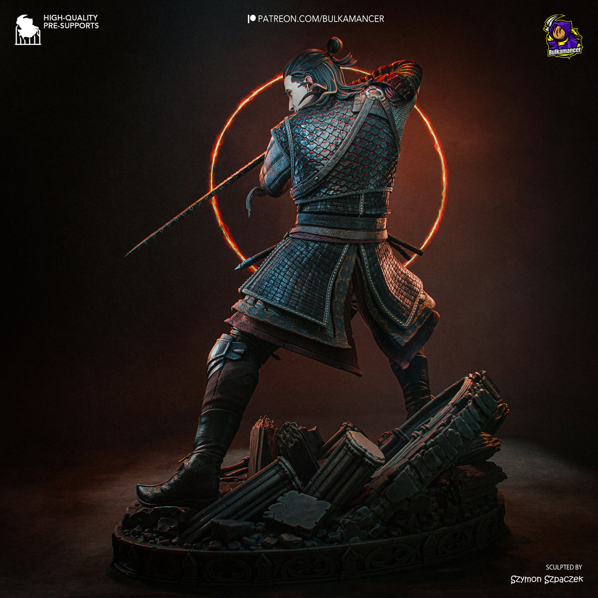 Coen Statue 3D-Printed Kit