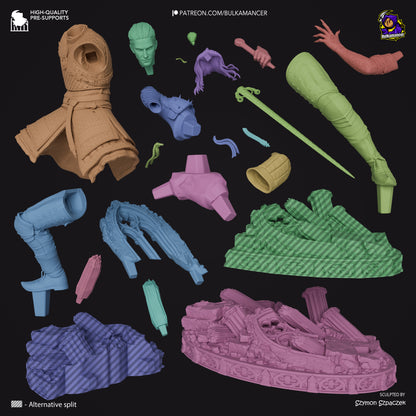 Coen Statue 3D-Printed Kit
