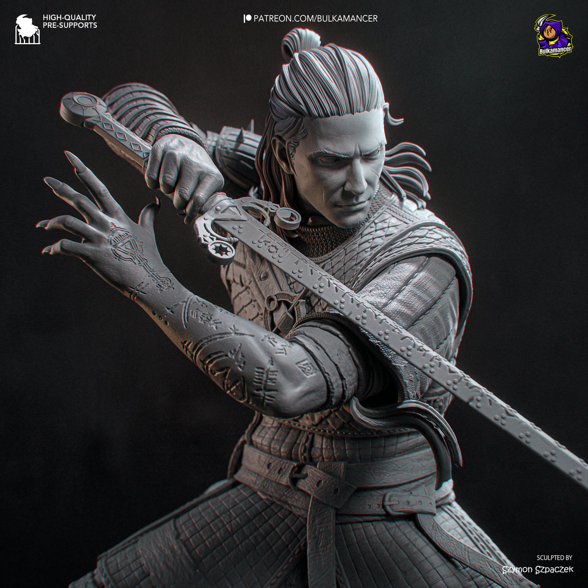 Coen Statue 3D-Printed Kit