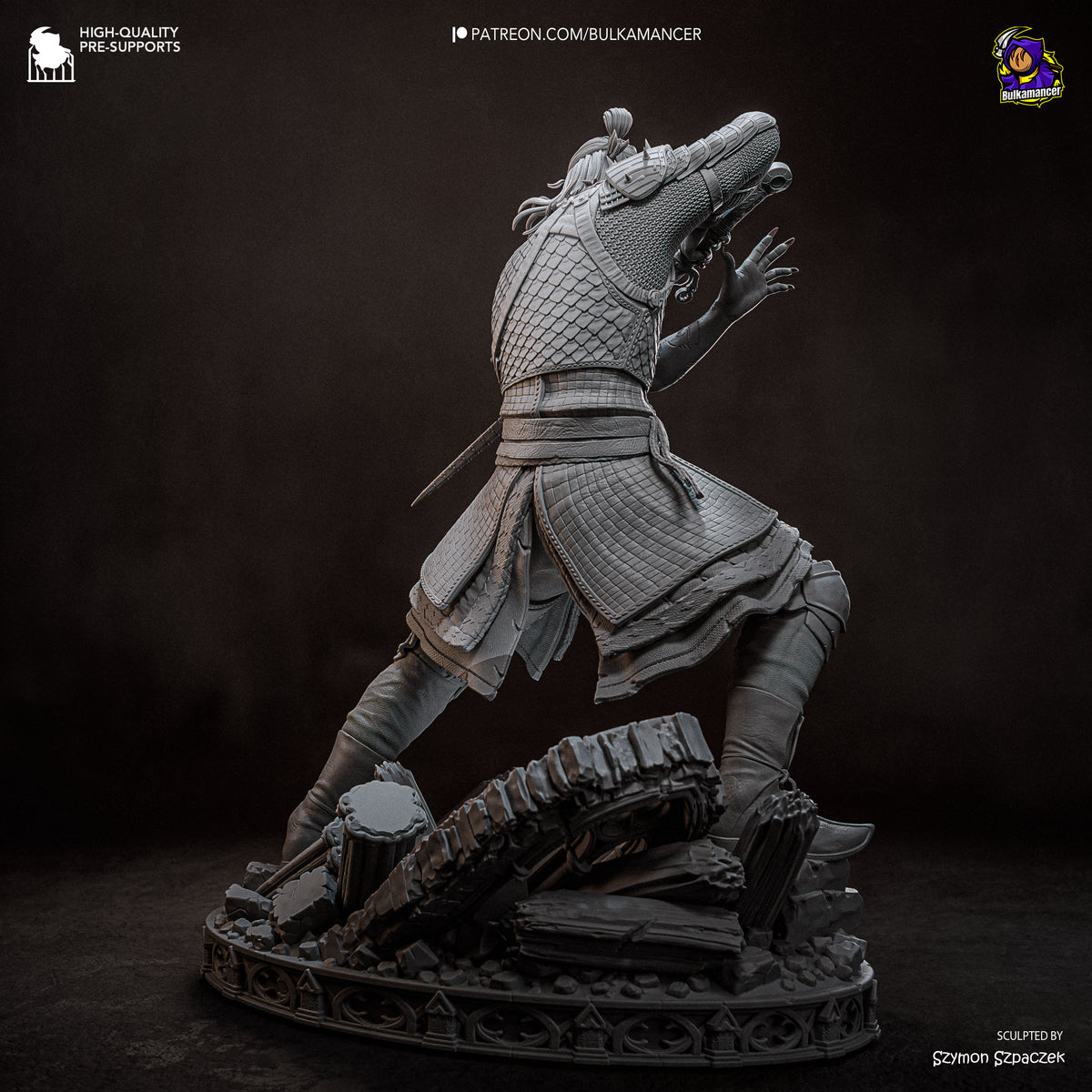 Coen Statue 3D-Printed Kit