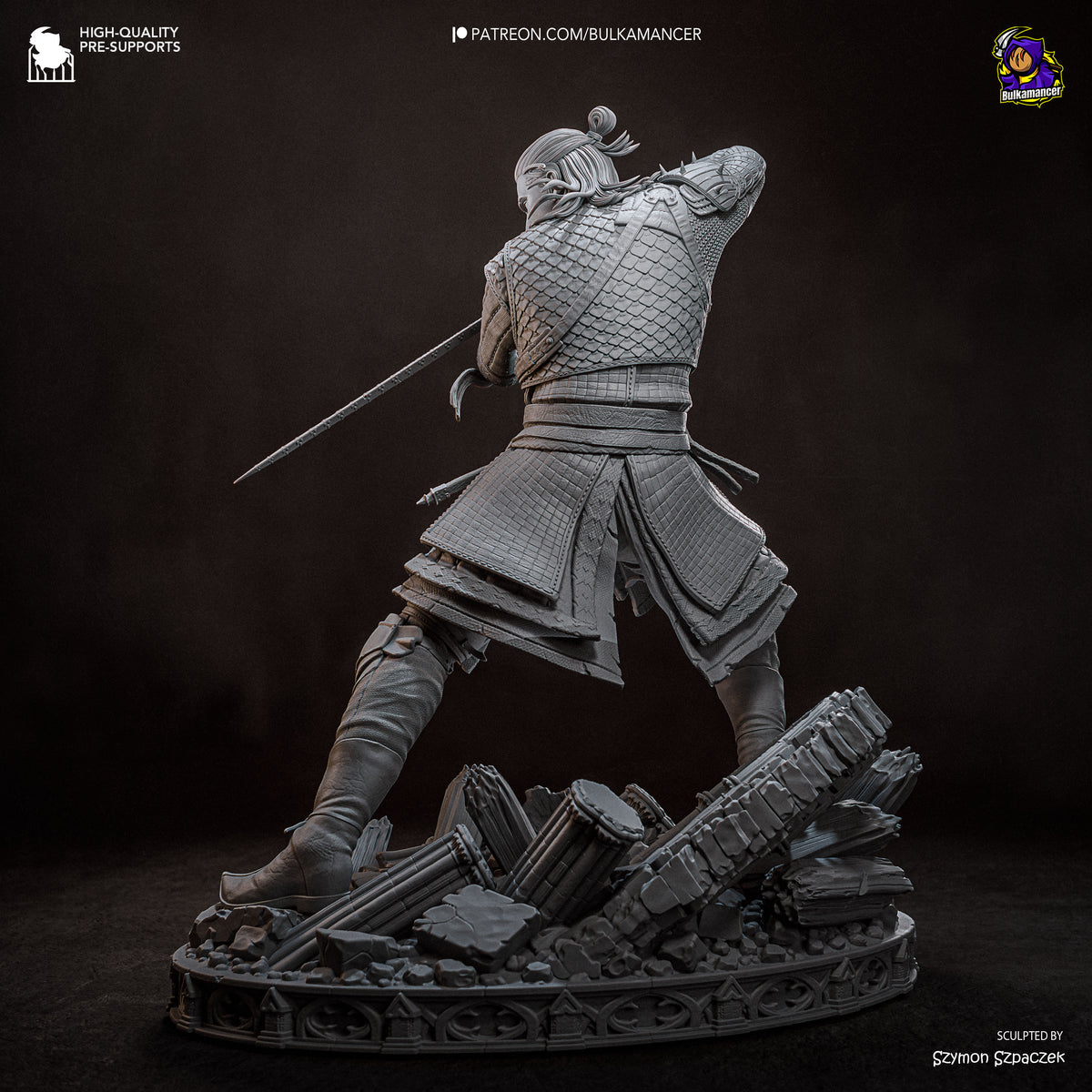 Coen Statue 3D-Printed Kit