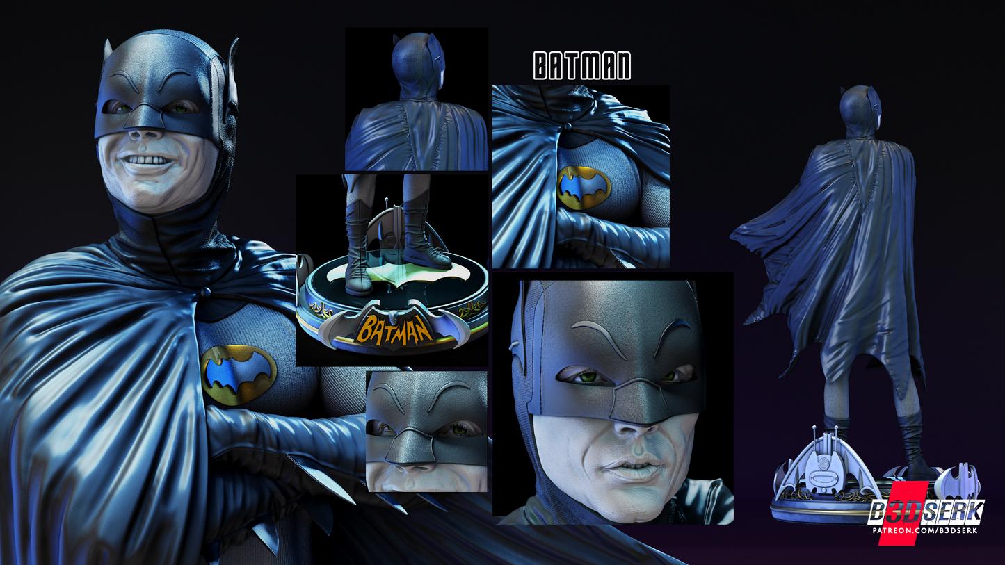Batman Adam West 1966 Statue