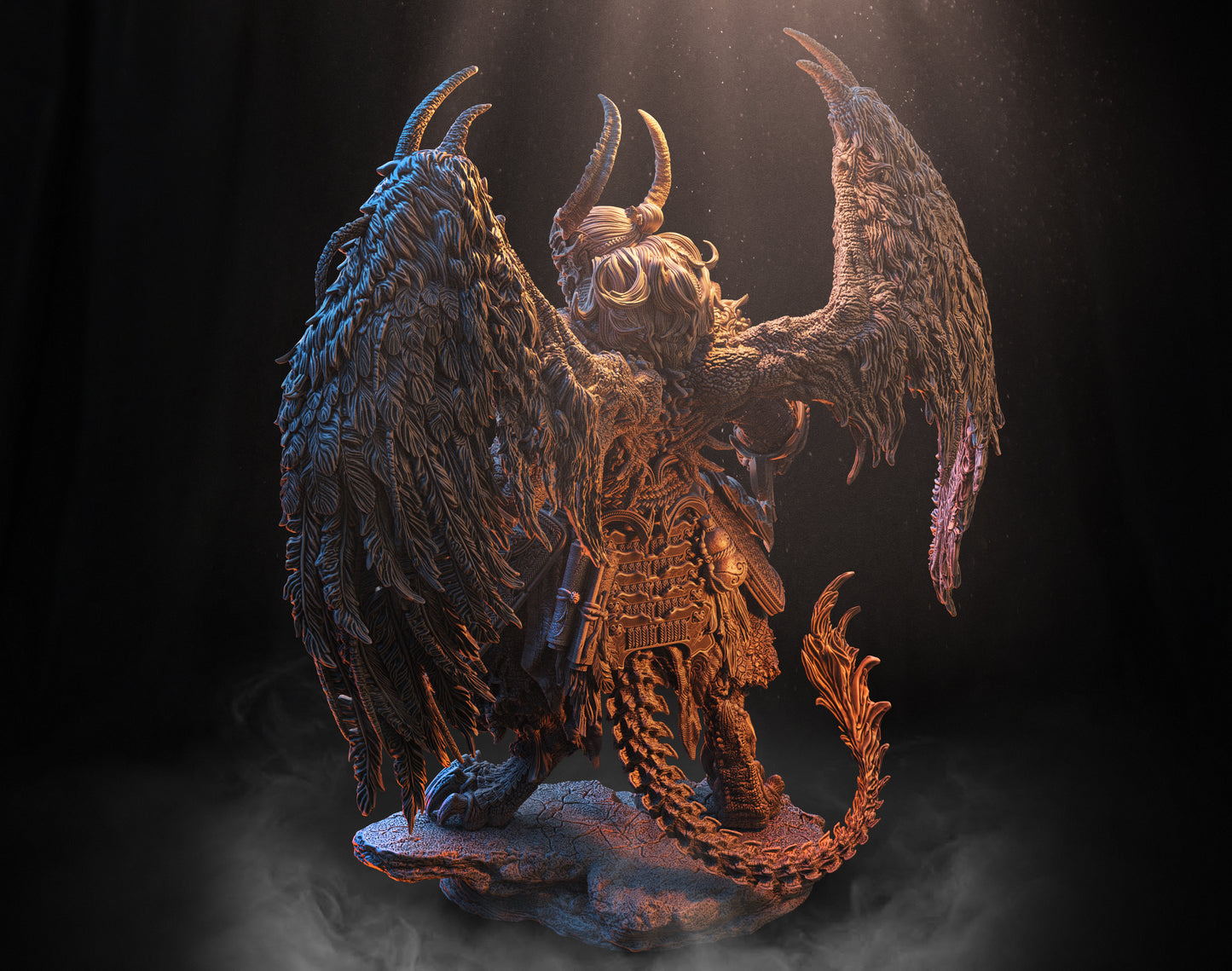 Corrupted Tenjin Statue