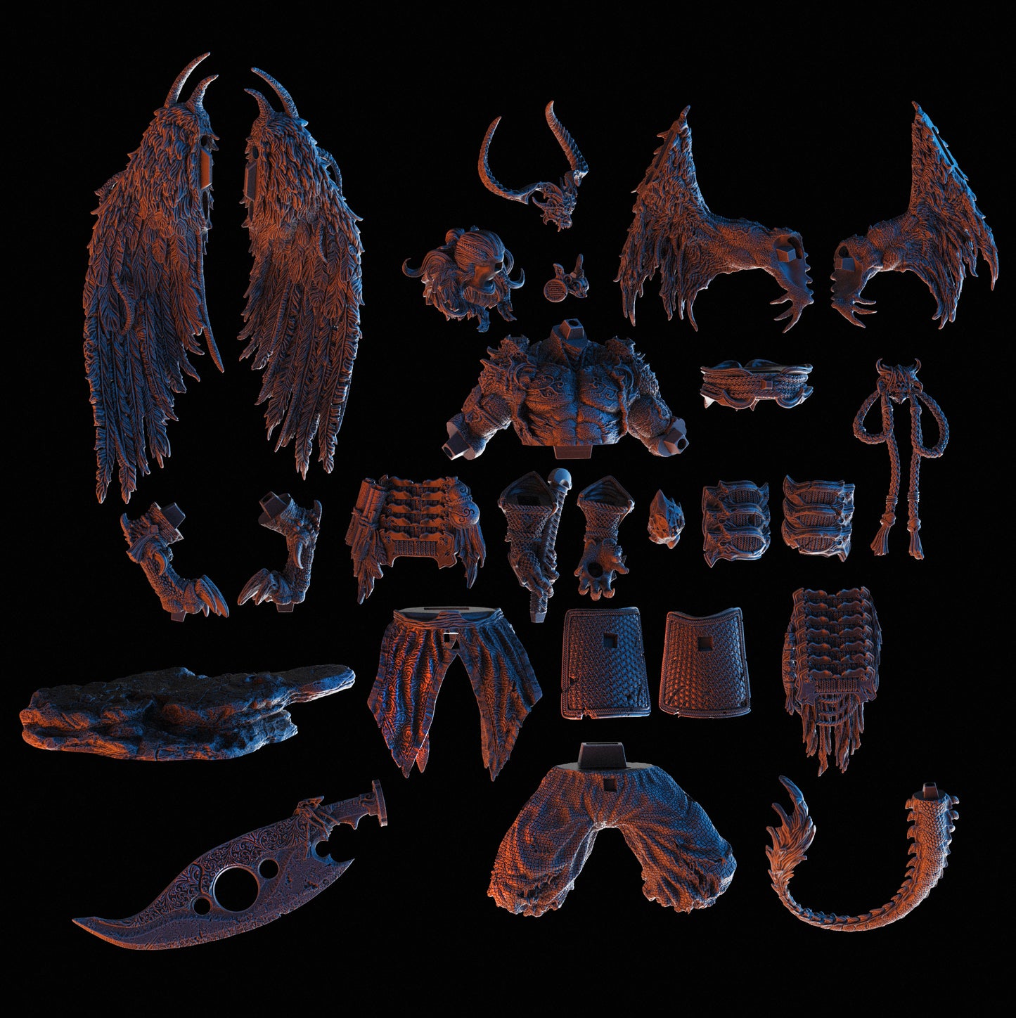 Corrupted Tenjin Statue