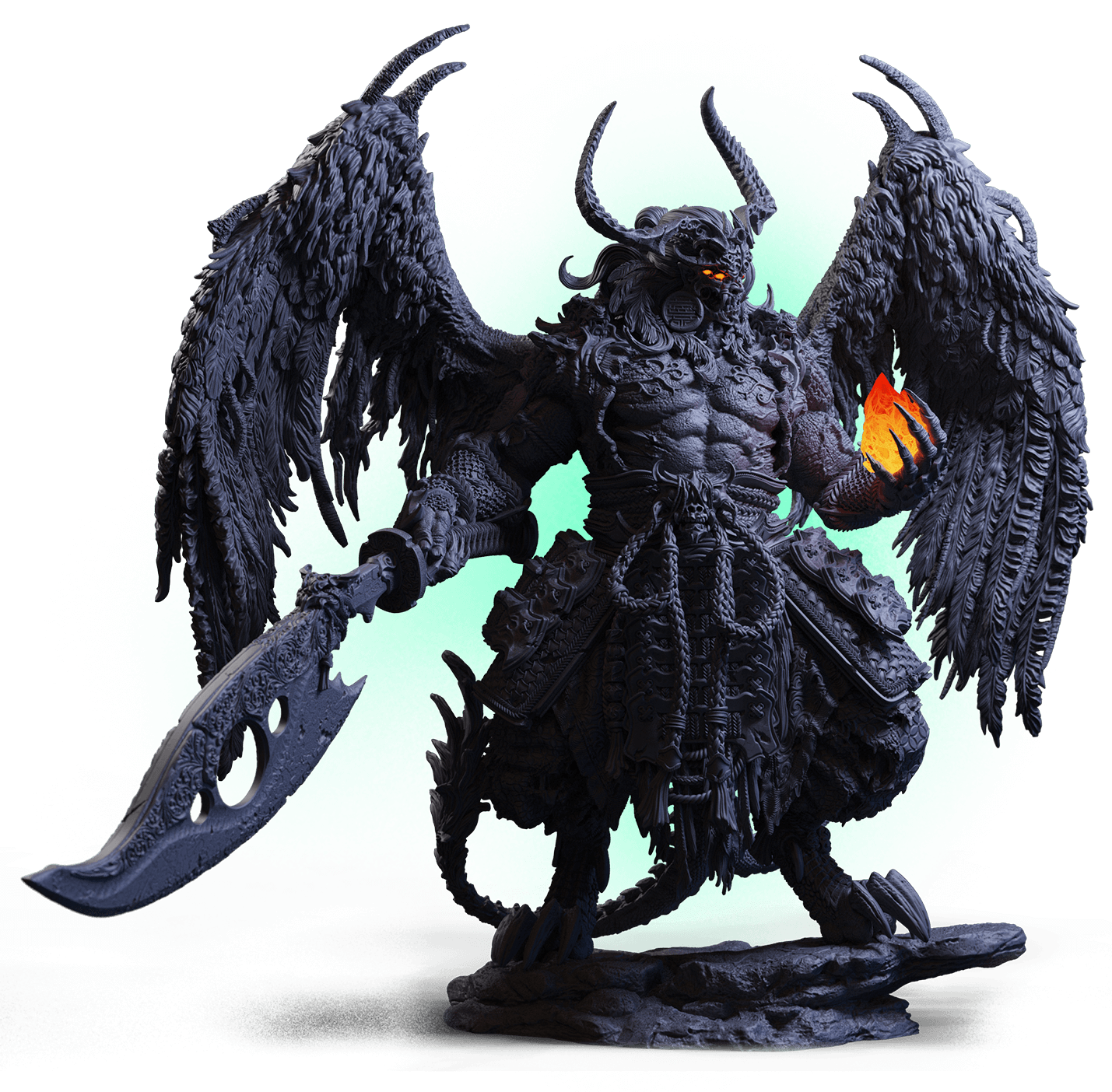 Corrupted Tenjin Statue