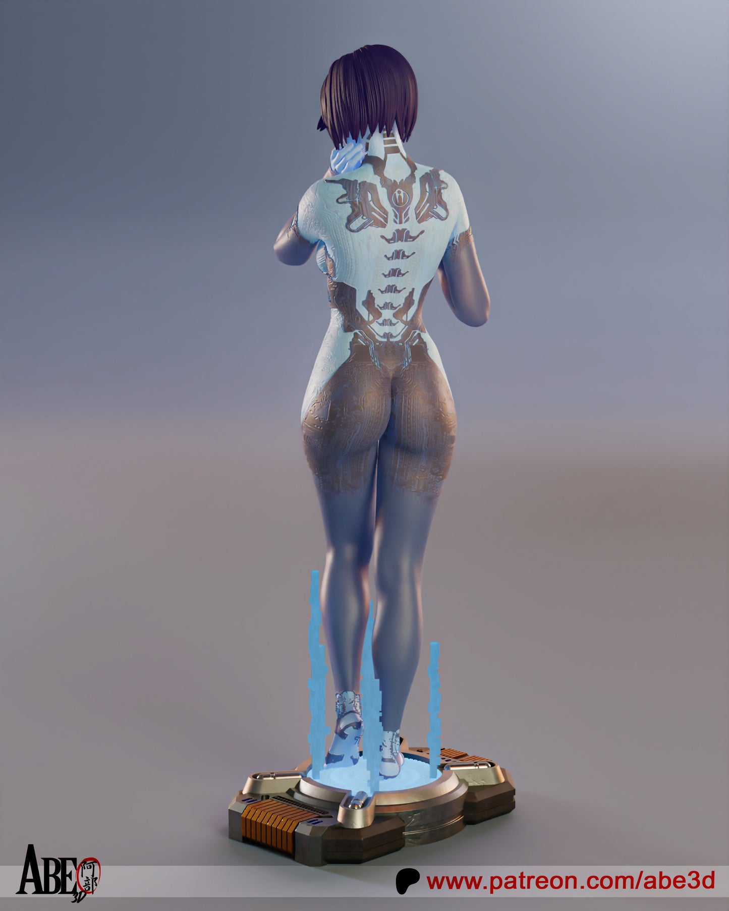 Cortana Statue