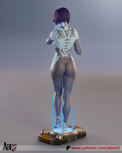 Cortana Statue