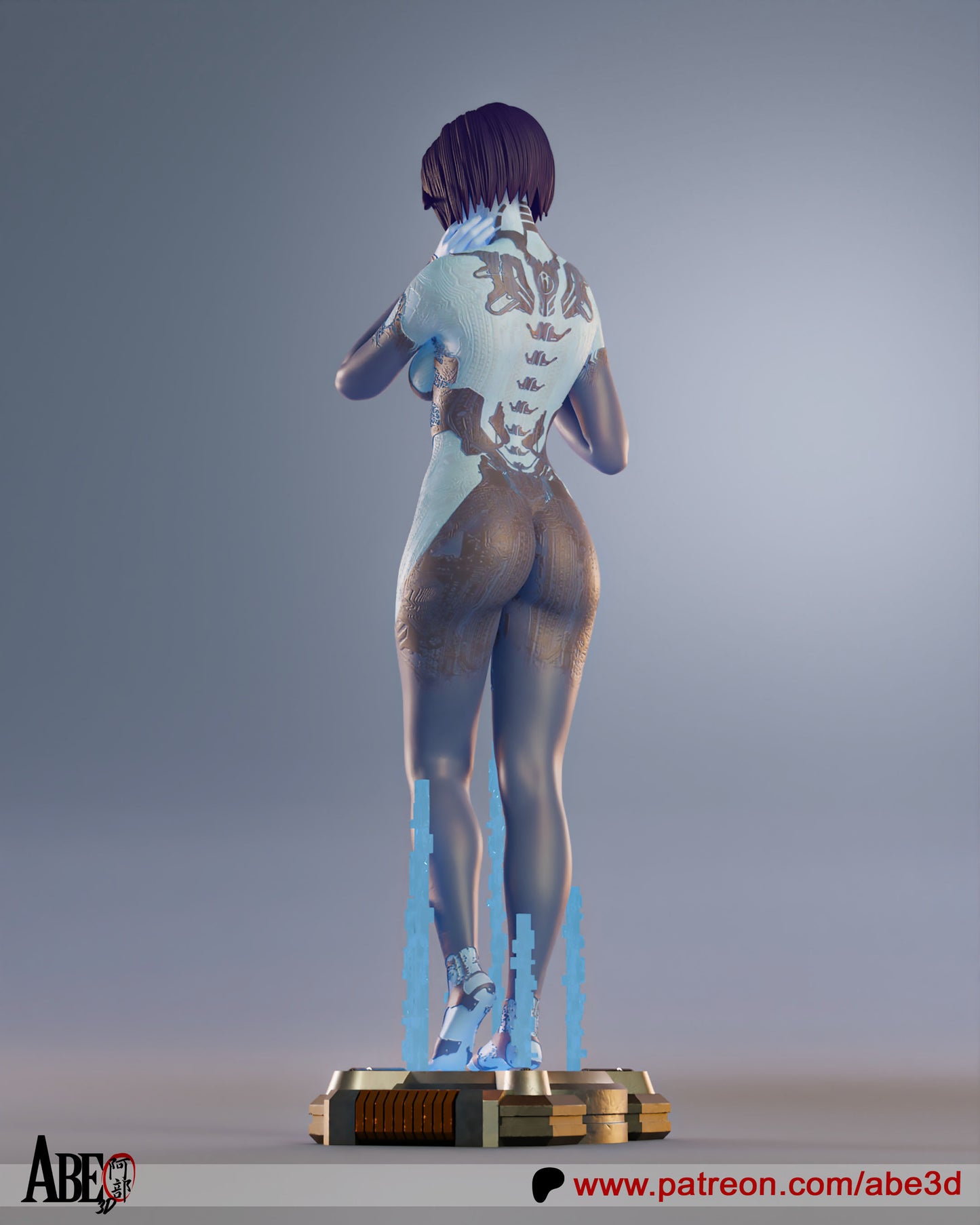 Cortana Statue
