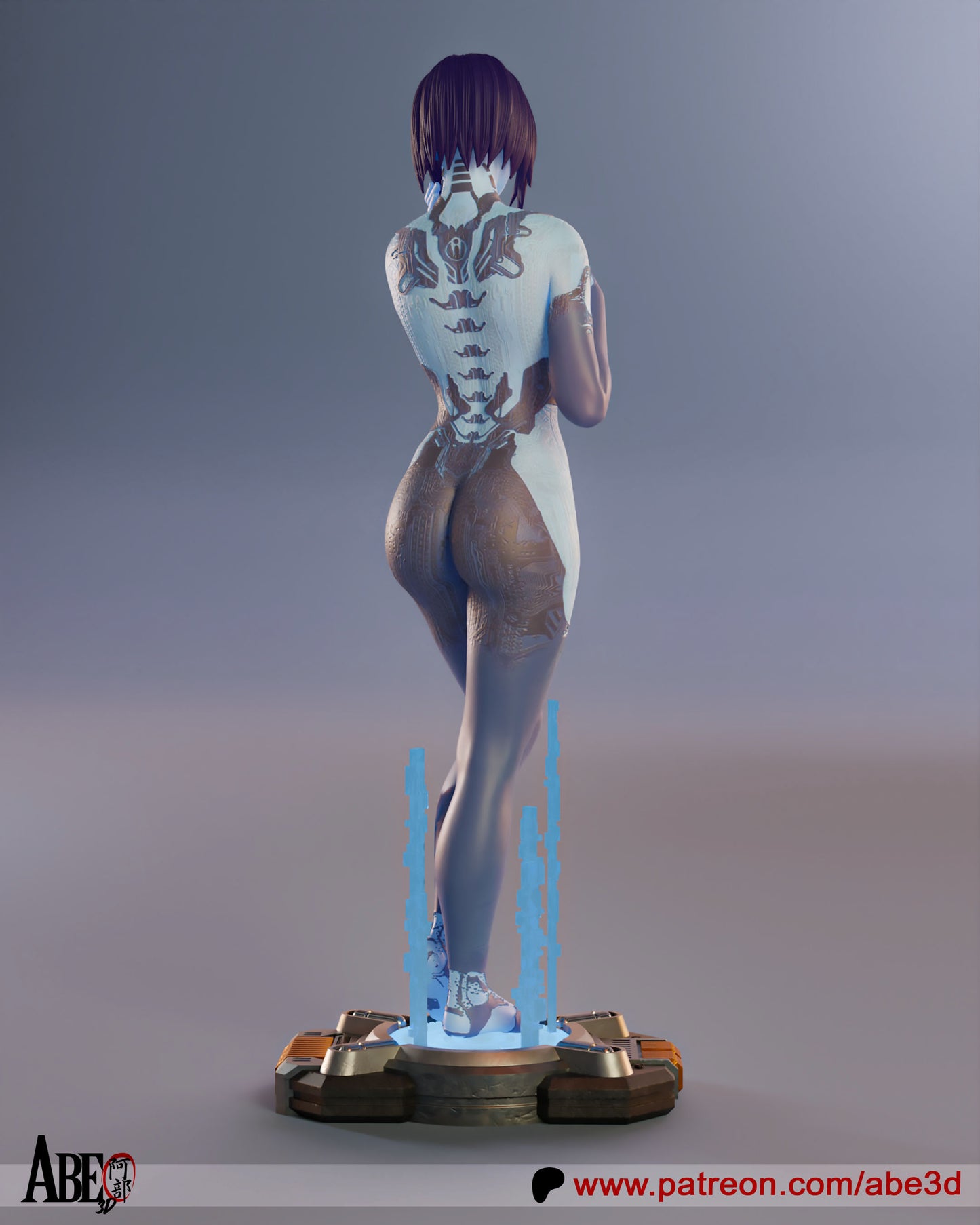 Cortana Statue