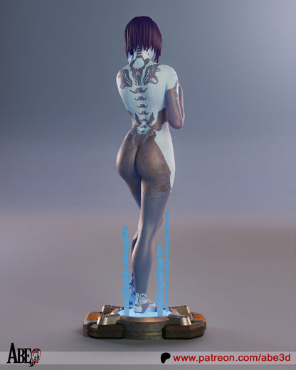Cortana Statue