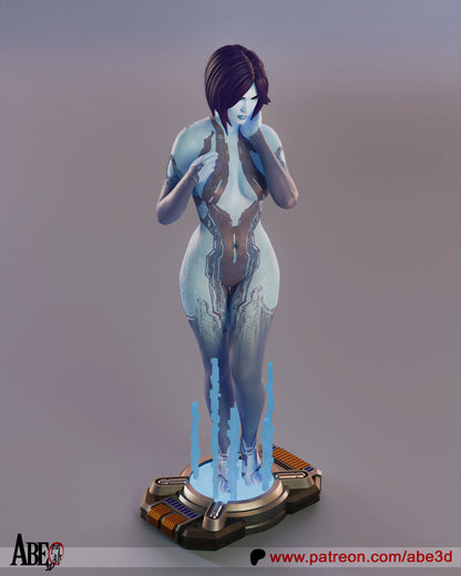 Cortana Statue