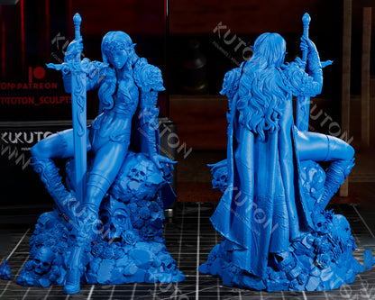 Kaelonor Statue 3D-Printed Kit