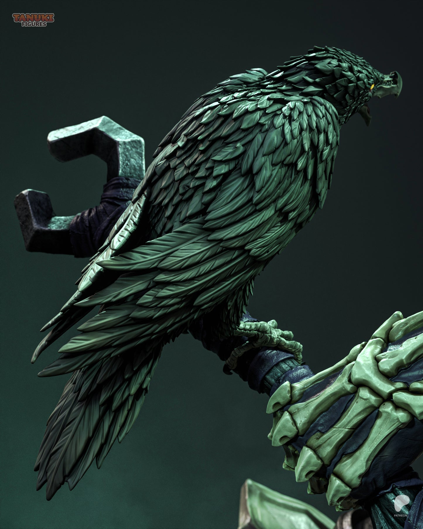 Death Statue 3D-Printed Kit
