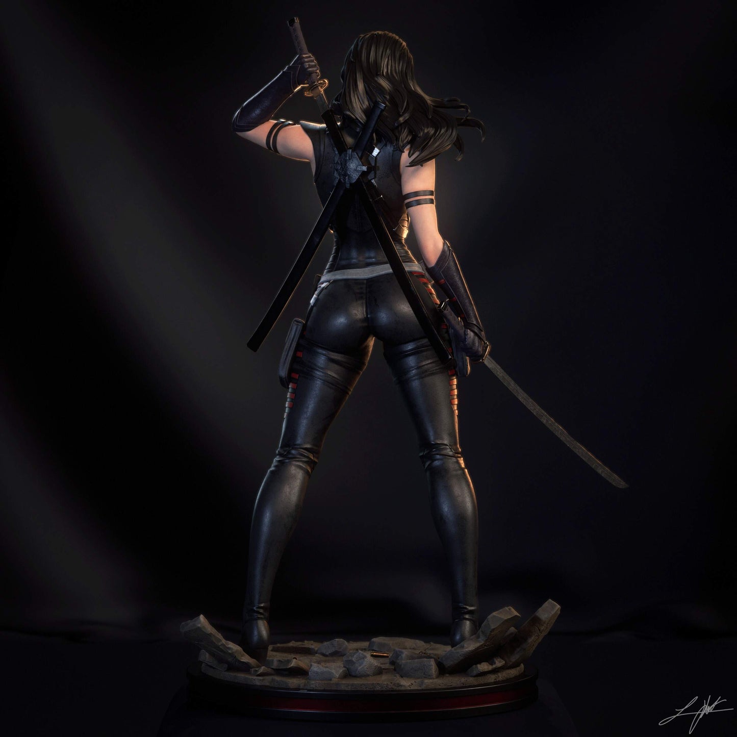 Sake Eyes II Statue 3D-Printed Kit