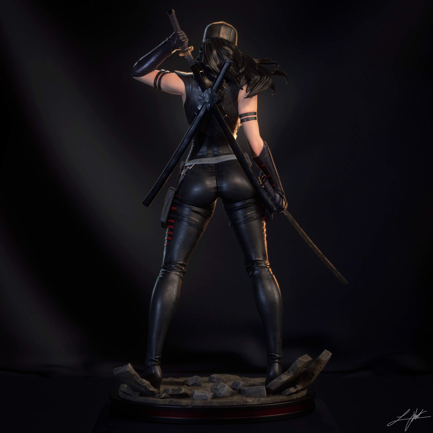 Sake Eyes II Statue 3D-Printed Kit