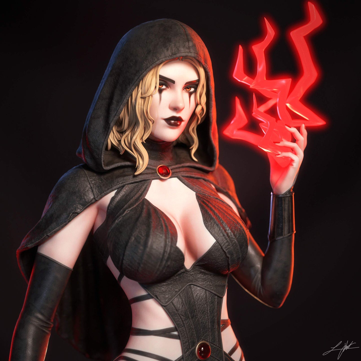 Darth Zannah Statue 3D-Printed Kit